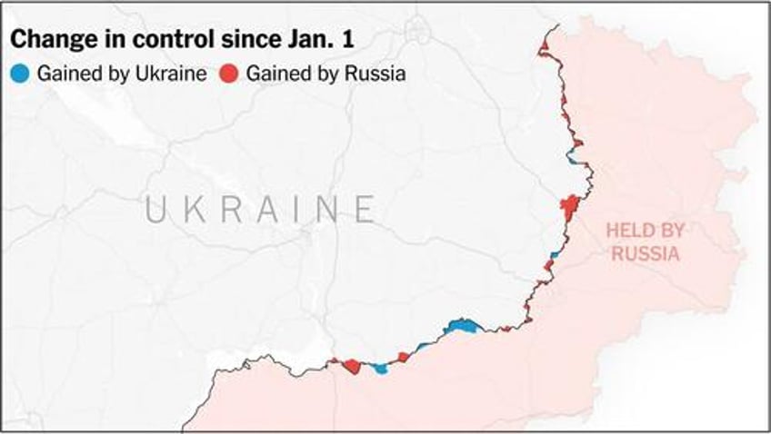 one map summarizes status of ukraine war russias strategy