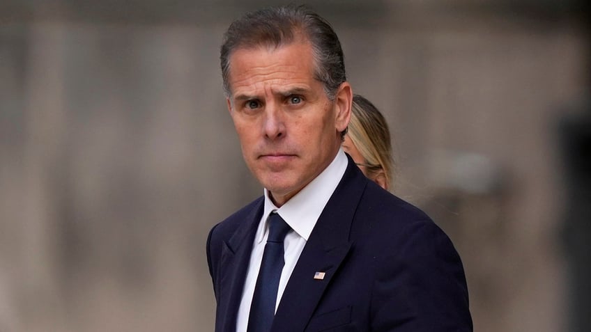 Hunter Biden departs the federal court with his wife Melissa Cohen Biden