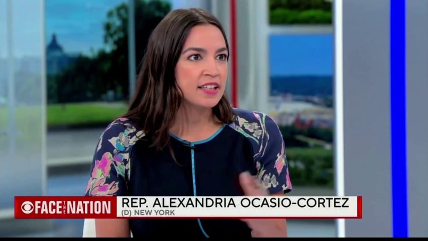 one year later aoc continues to suggest that she will trade in her non union made tesla