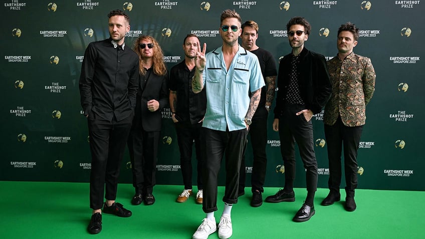 OneRepublic band members pose