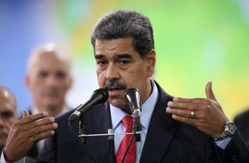 Nicolas Maduro said he was ready to present '100 percent of the records' to prove his clai