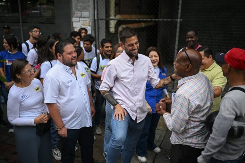 Former Venezuela MP Juan Requesens, who is running for governor of Miranda state, is one o
