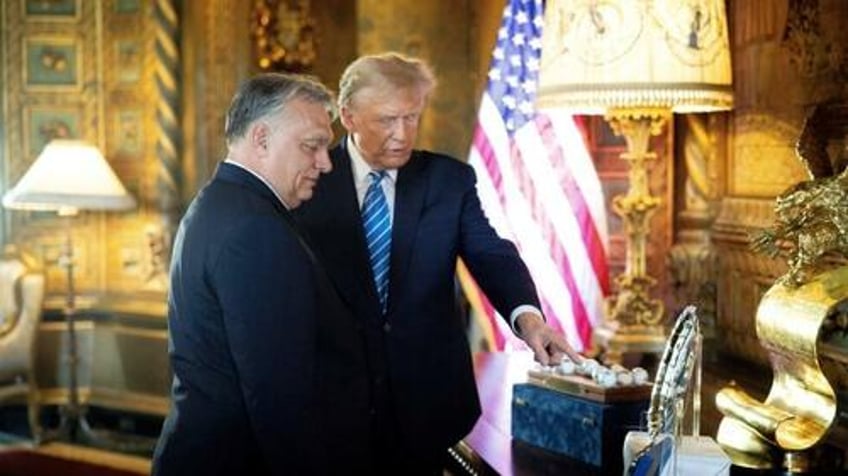 orban continues ukraine peace mission with trump meeting he is the man of peace