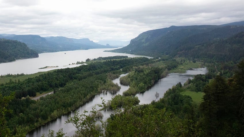 Columbia River Gorge in Oregon