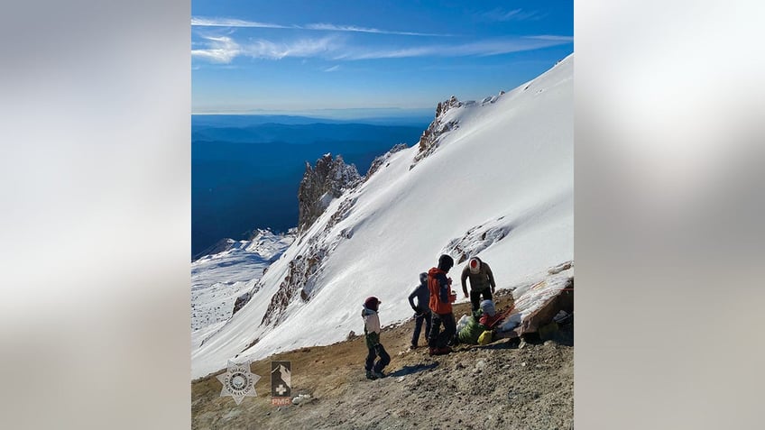 oregon hiker rescued after tumbling several hundred feet down mt hood