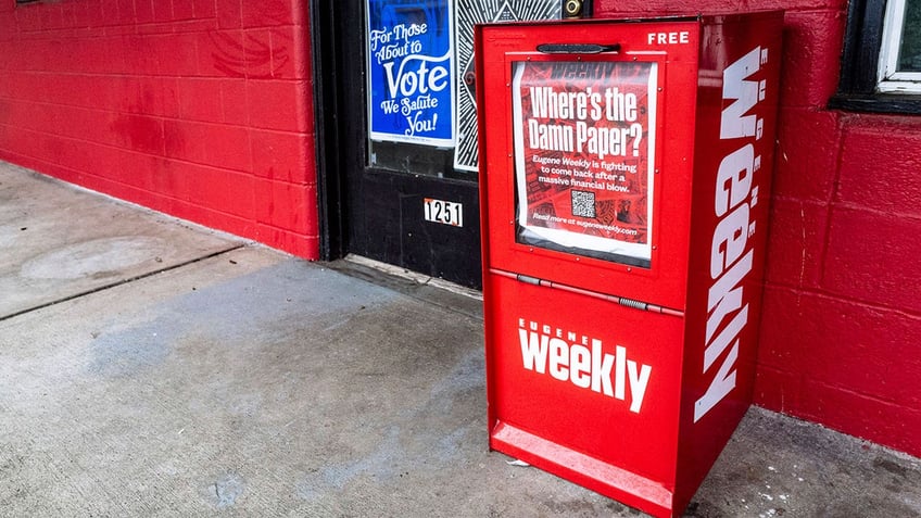 Eugene Weekly newspaper box