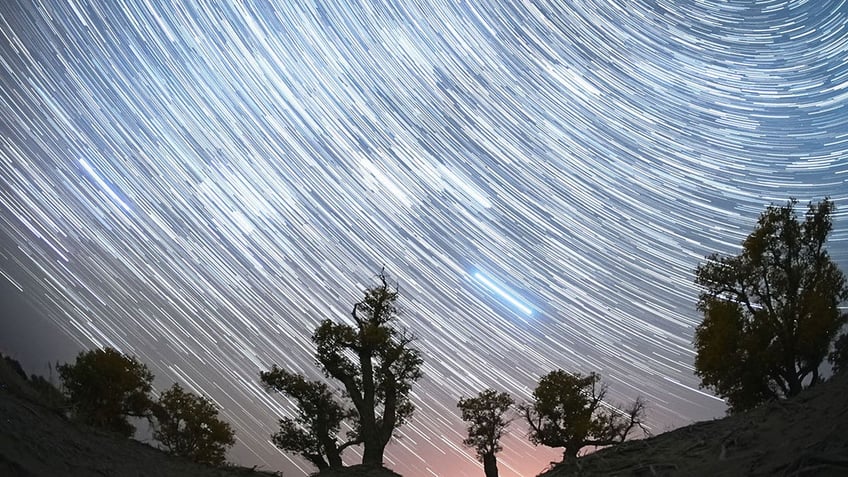 Orionid meteor shower in China