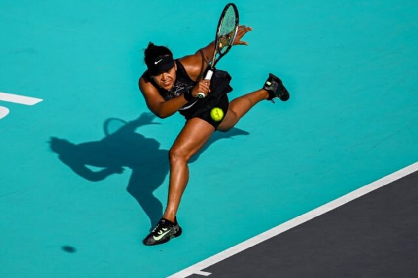 Japan's Naomi Osaka fell to American Danielle Collins in the first round in Abu Dhabi