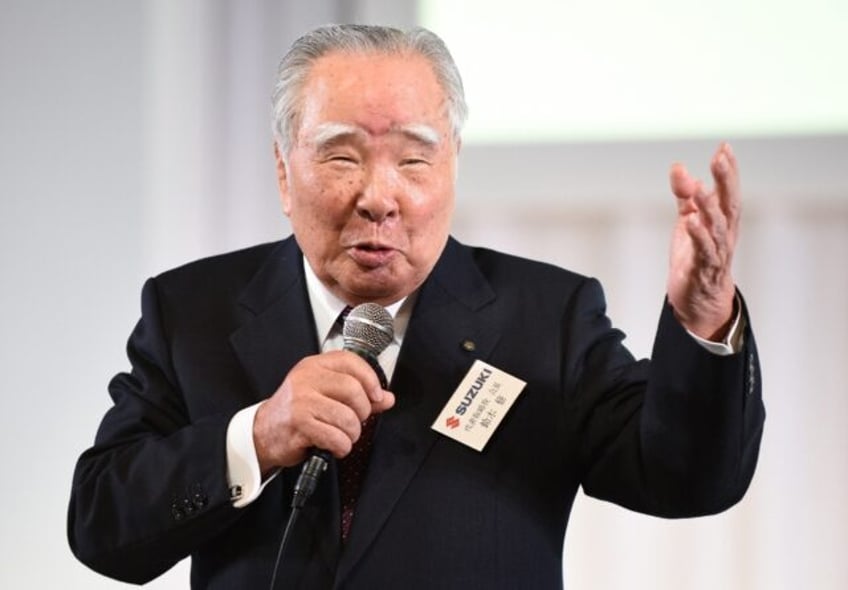 Osamu Suzuki, chairman of Japan's auto maker Suzuki, has died at the age of 94