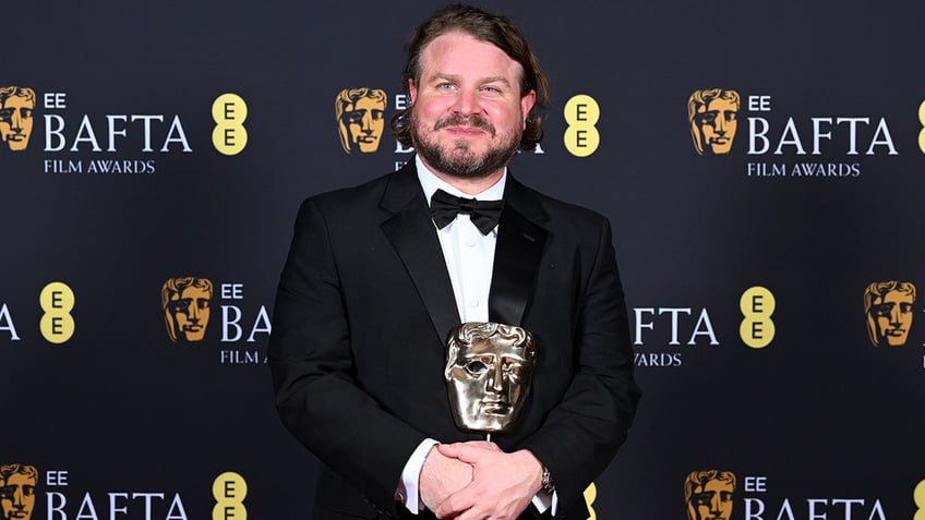 Brady Corbet at the BAFTA Awards.