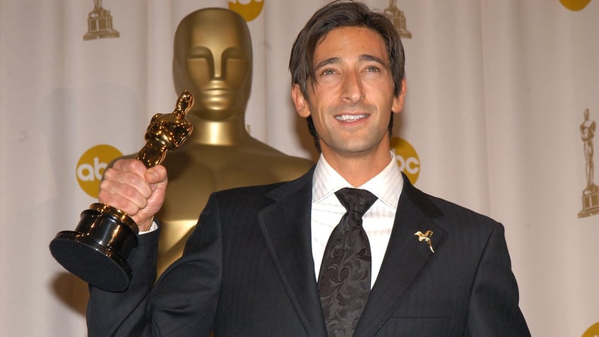 Adrien Brody at the 2003 Oscars