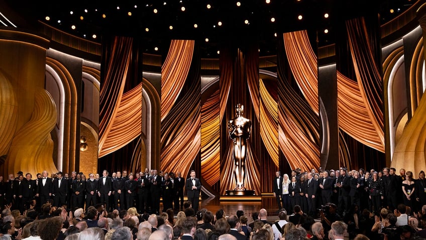 View of the Oscars ceremony