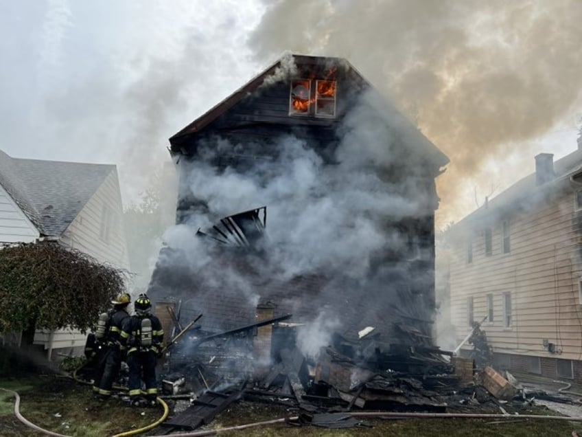 our guardian angel cleveland good samaritan saves baby girl from burning home