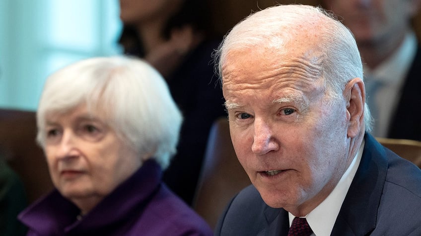 President Joe Biden and Treasury Sec. Janet Yellen