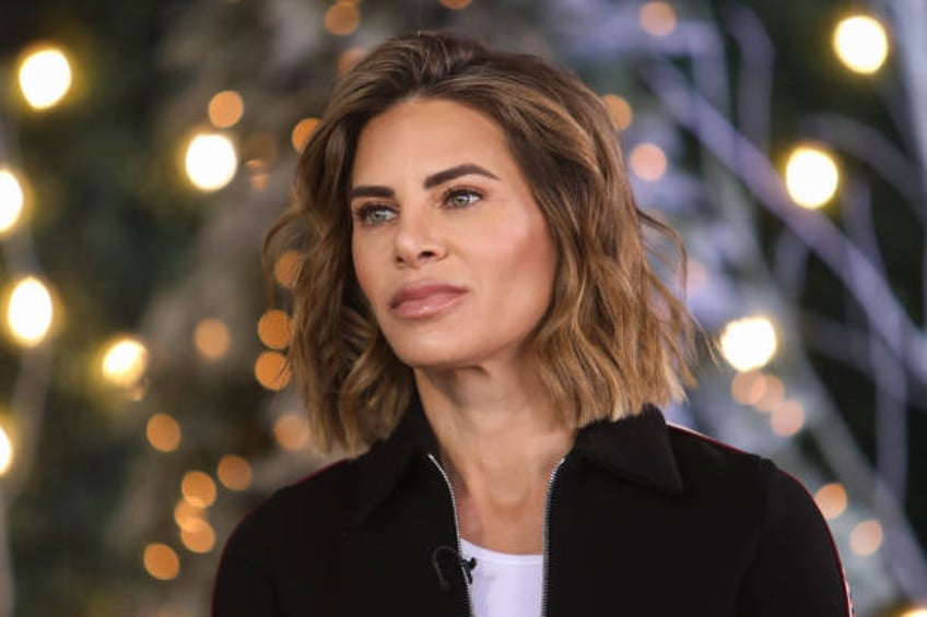 Personality / Fitness Expert Jillian Michaels visits Hallmark Channel's "Home & Family" at Universal Studios Hollywood on December 22, 2020 in...