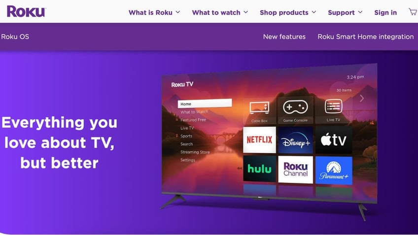 Roku website