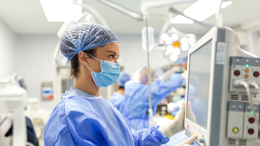 Nurse in hospital