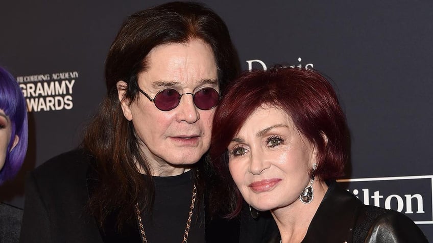 Ozzy Osbourne with Sharon Osbourne