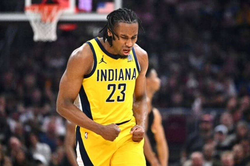Aaron Nesmith's flurry of three-pointers helped the Indiana Pacers to a stunning comeback