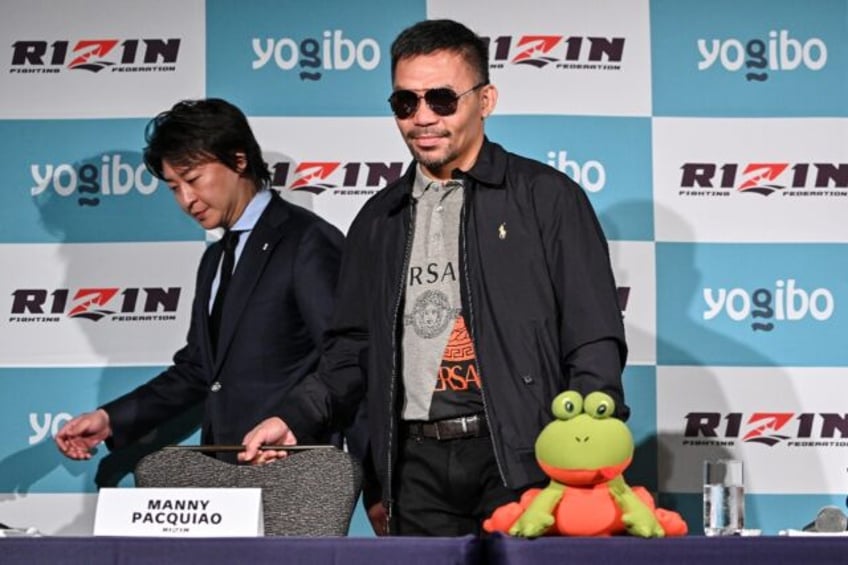 Manny Pacquiao will fight a boxing exhibition in Saitama, north of Tokyo, next month