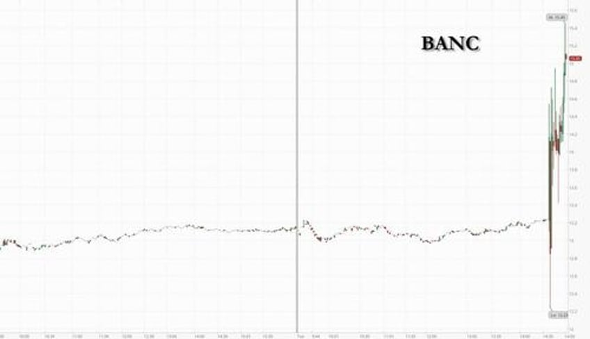 pacwest taken under by much smaller banc of california