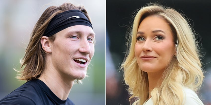 paige spiranac not happy with jaguars trevor lawrence comparisons cant unsee it now