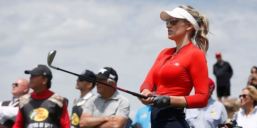 paige spiranac suggests case study may determine whether outfit choice affects her golf score