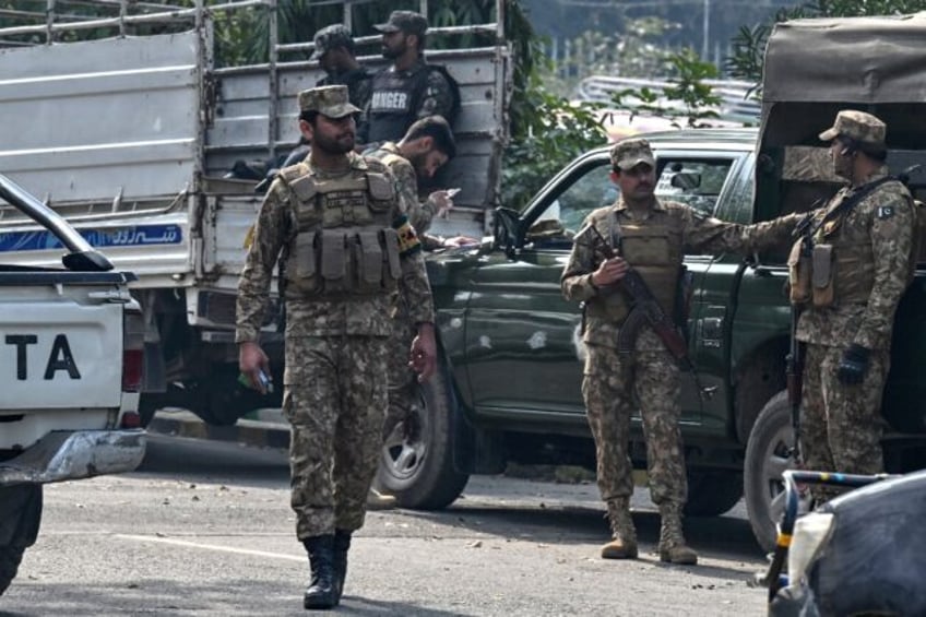 Pakistan has deployed over half a million personnel to provide security for Thursday's vot