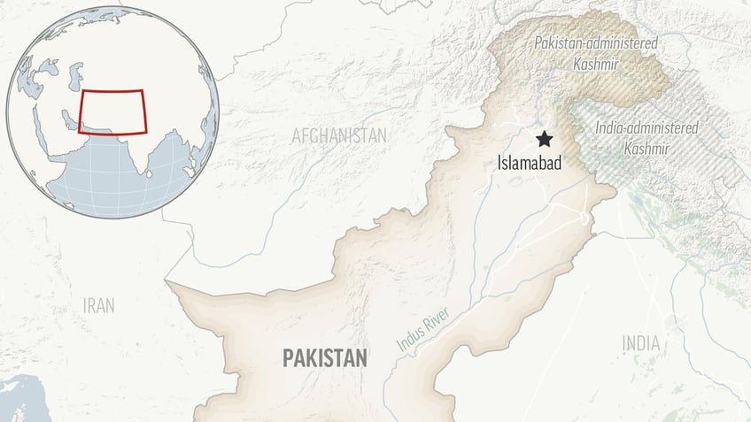 Pakistan map