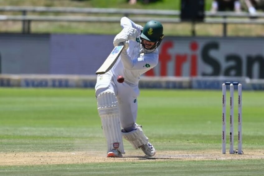 Ryan Rickelton hit 259 for South Africa as they posted a first innings total of 615 in the