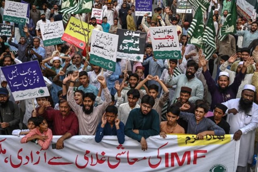 Pakistanis have already held protests over tax and bill hikes introduced in last month's b