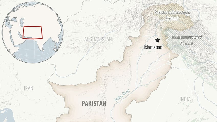 Pakistan map