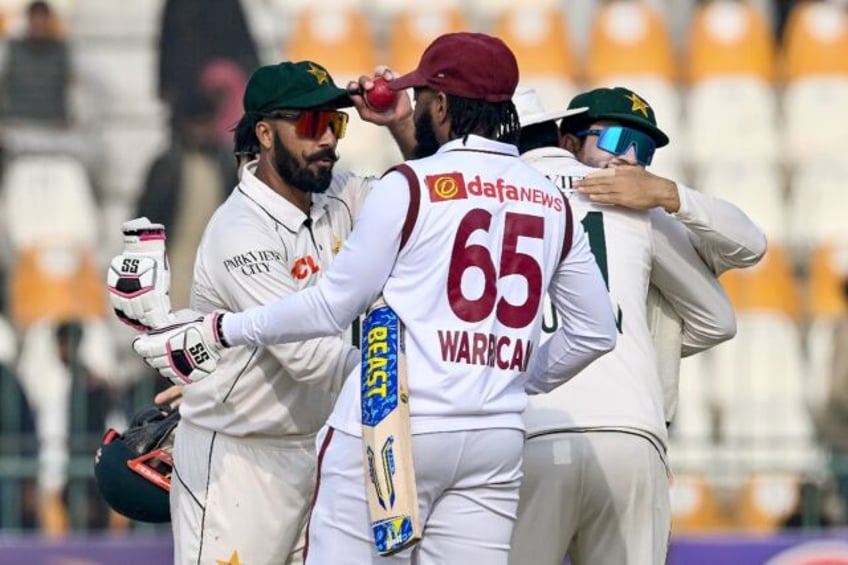 Pakistan spinner Sajid Khan took five wickets in the second innings as the home side beat