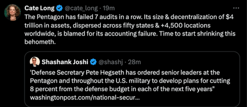 palantir plunges after hegseth memo calls for sweeping cuts to pentagon budget