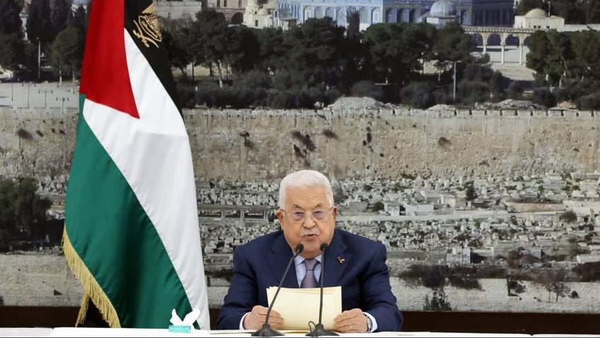 palestinian president abbas says us is the only power capable of ordering israel to end the war