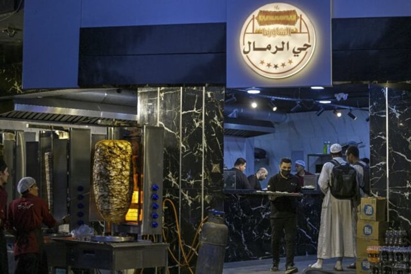 The Hay al-Rimal restaurant in Cairo's 'Little Gaza' is named for the owner's former Gaza