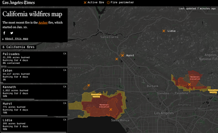 palisades inferno forces more evacuations burns near 405 freeway