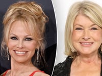 Pamela Anderson tells Martha Stewart her mother urged her to pose for Playboy to cure her shyness