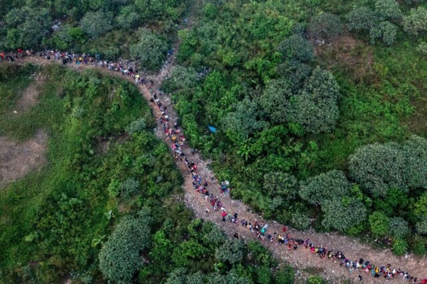 Despite its dangers, the Darien Gap between Colombia and Panama has become a key corridor