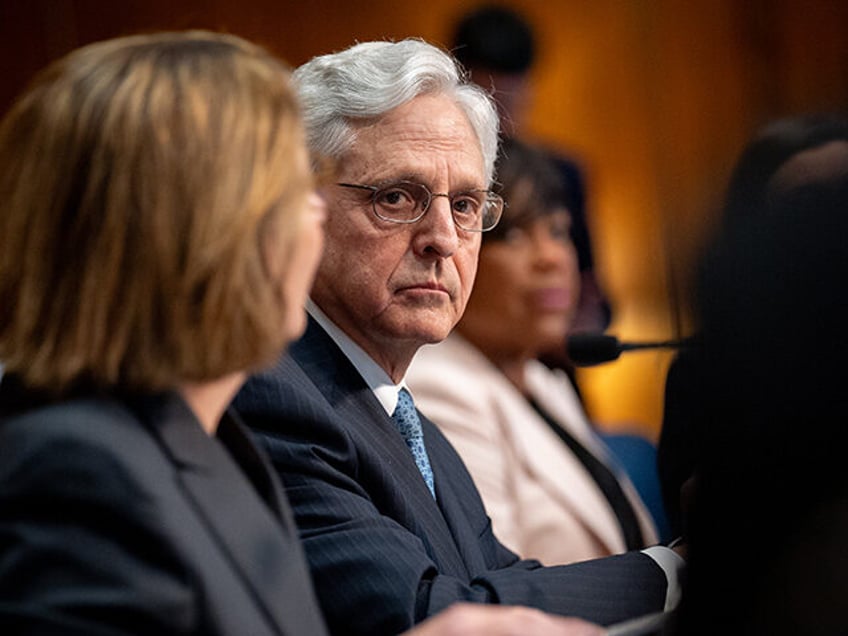 U.S. Attorney General Merrick Garland attends an Election Threats Task Force meeting at th