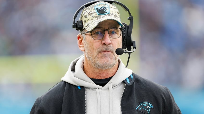 panthers fire coach frank reich after 11 games