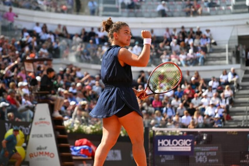 Jasmine Paolini reached the Italian Open final on Thursday
