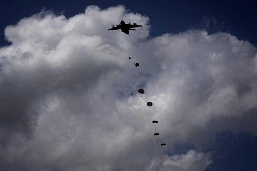 papers please british paratroopers met by french border officials at d day reenactment