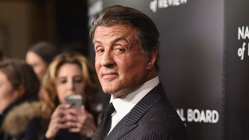 Sylvester Stallone on the red carpet