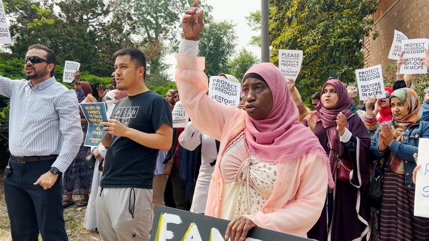 maryland parents protesting