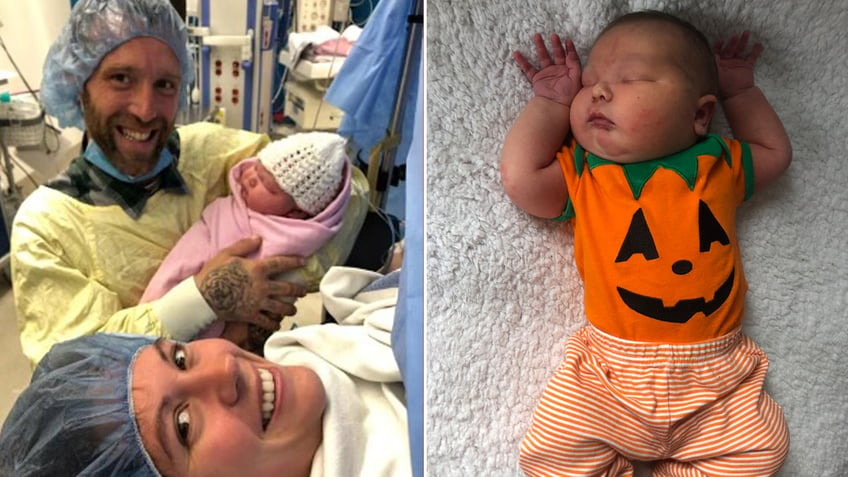 parents welcome 14 pound baby the largest on record since 2010 everybody was making bets