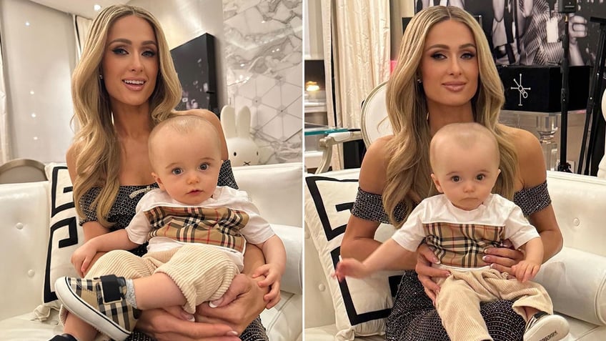 paris hilton slams trolls targeting sons appearance after posting new photos cruel and hateful