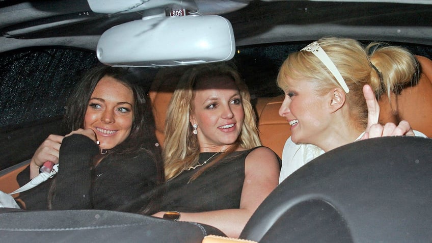 paris hiltons wild nights with britney spears and lindsay lohan the holy trinity