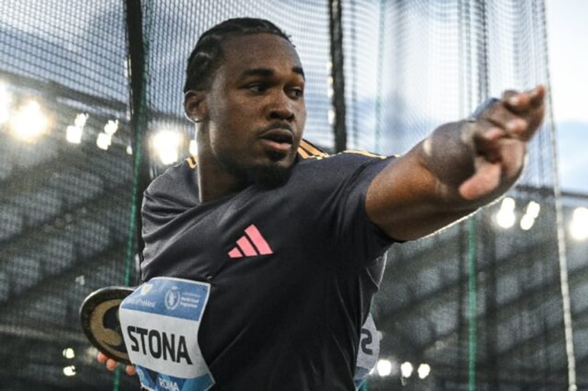 Jamaica's Roje Stona, the Paris Olympics men's discus champion, was among those named to t