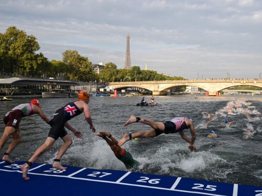 paris olympics swimming test cancelled over water pollution again